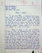 Class 5 essay writing