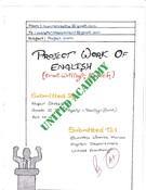 Project_Work_Of_English 11