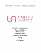 A Report of Biology : Central Zoo of Jawalakhel, Lalitpur