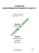 A_Report_On_Blood_Pressure_Of_Students 12