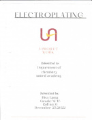 A Project of Chemistry :Electroplating 