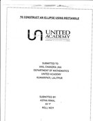 Project work of mathematics XII