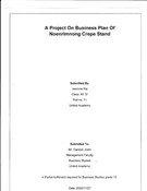project work business studies xii