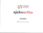 Ajako artha (Press cutting )