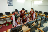 Students at ICT Lab